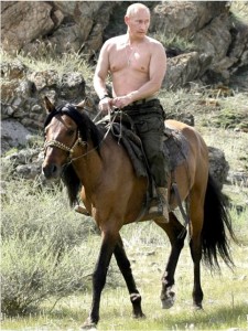 Putin on Horse
