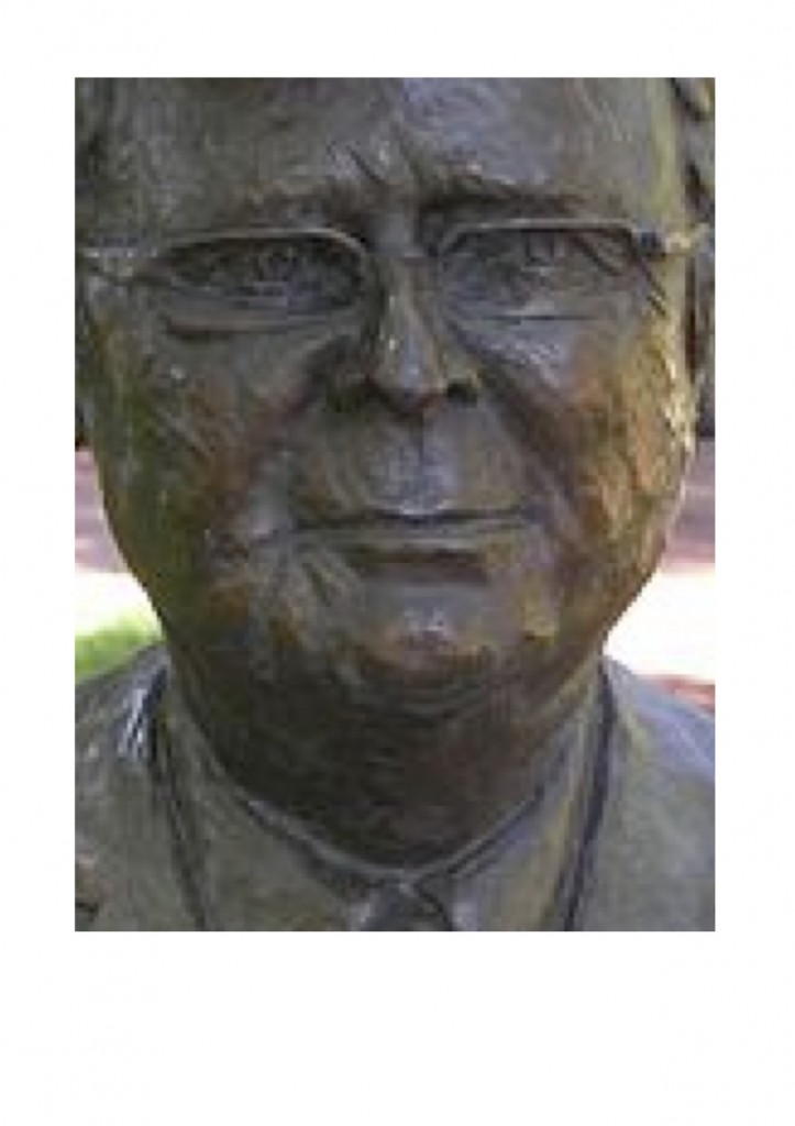 Former Pm K.Rudd in plasticene. His enduring legacy yet to be determined.
